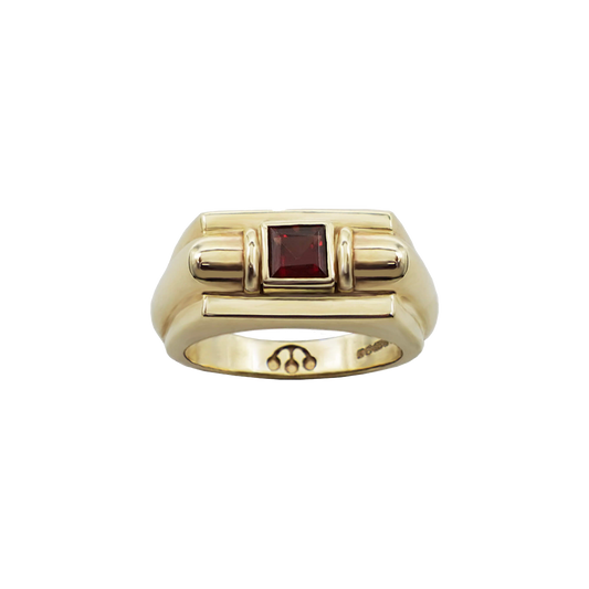 Custom Edinburgh Signet Ring (Gold 375)