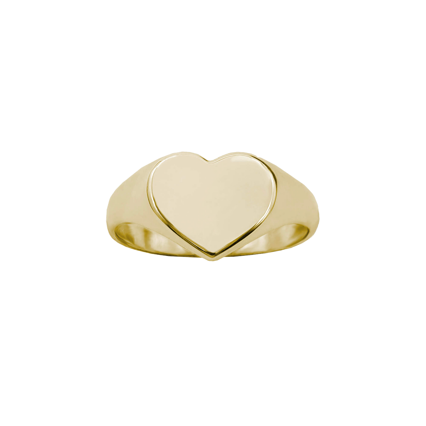 Custom Brighton Heart Signet Ring