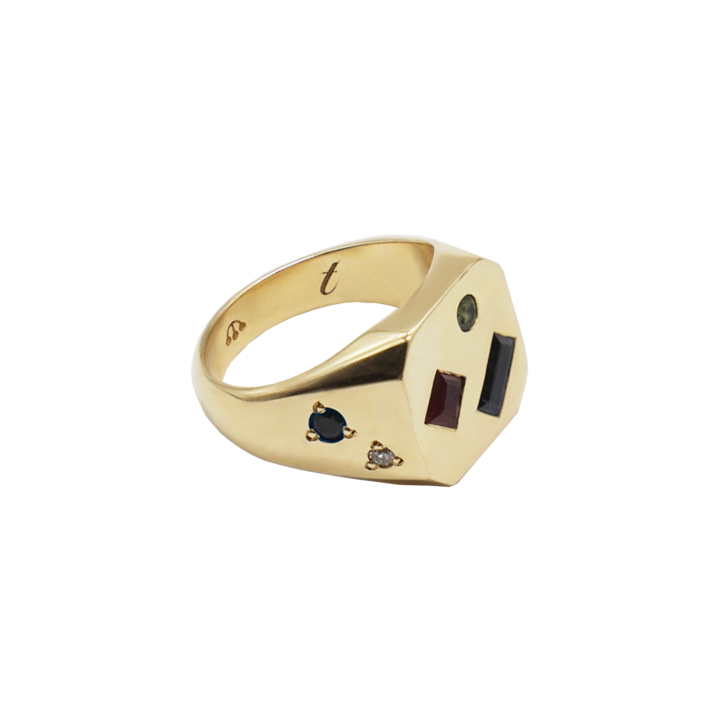 Custom London Signet Ring (Gold 375)