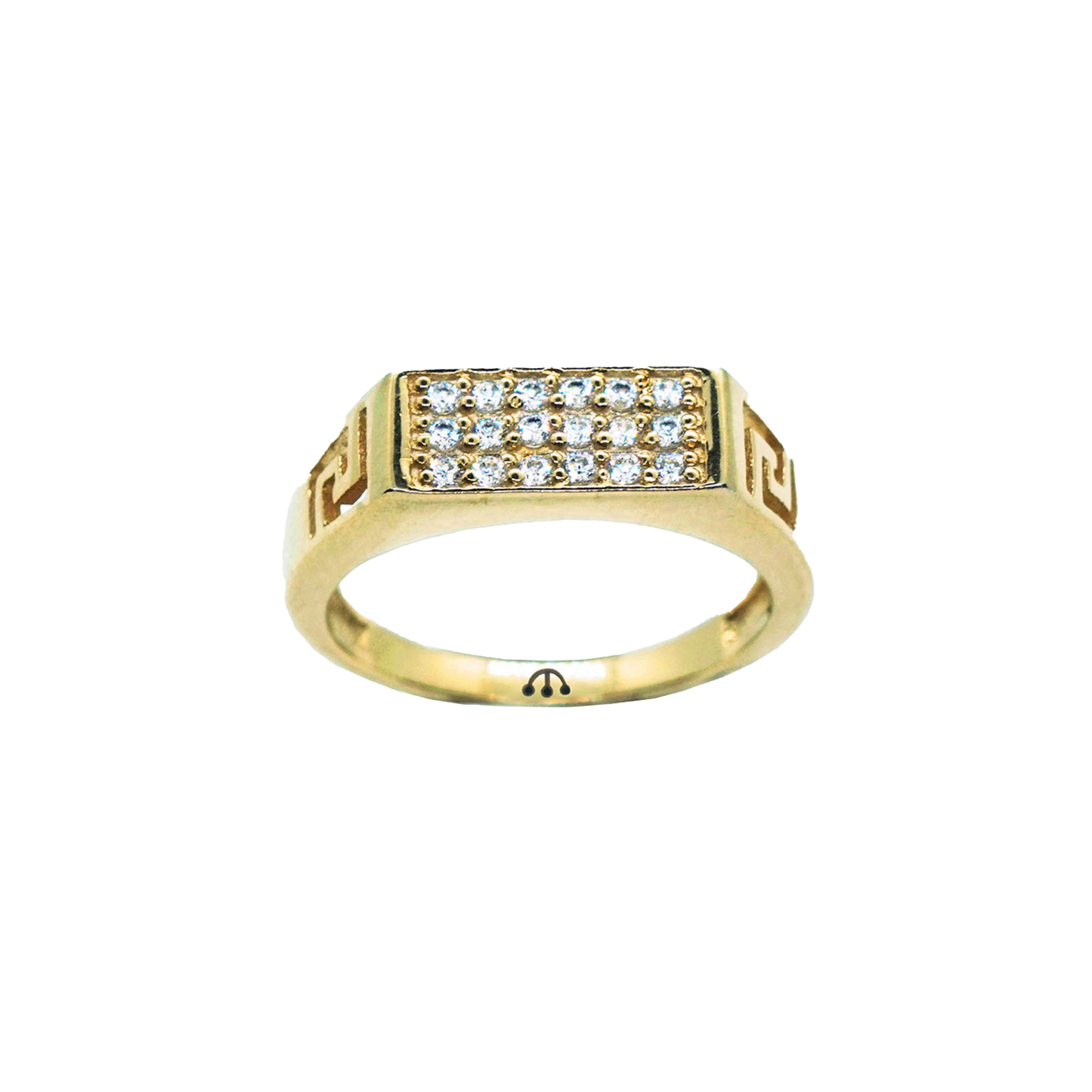 PAWNSHOP SIGNATURE PAVE PINKY/ SIGNET  RING