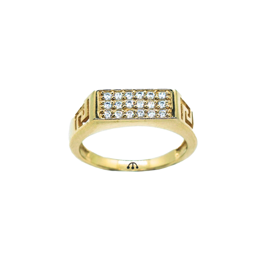 PAWNSHOP SIGNATURE PAVE PINKY/ SIGNET  RING