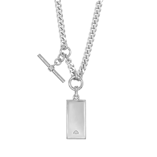 PAWNSHOP SIGNATURE T BAR INGOT CHAIN NECKLACE