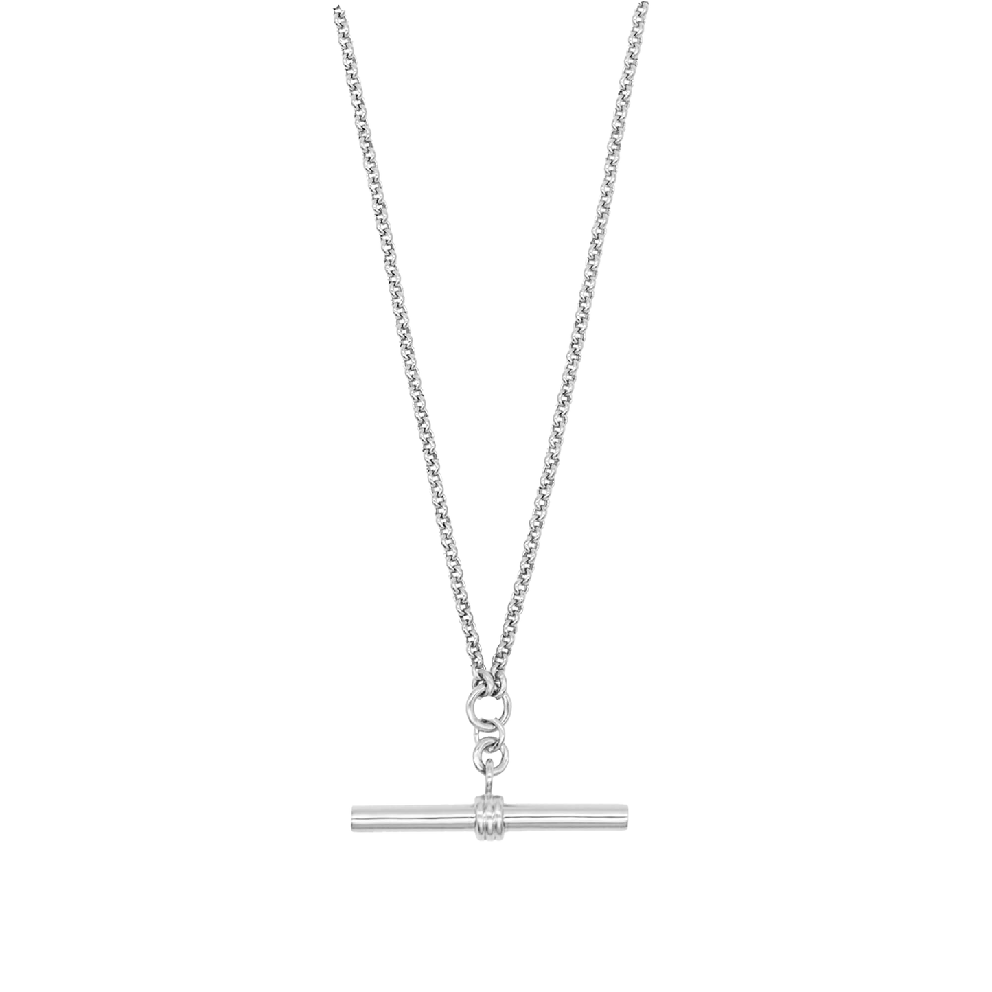 PAWNSHOP SIGNATURE FINE T BAR NECKLACE