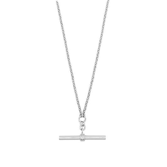 PAWNSHOP SIGNATURE FINE T BAR NECKLACE