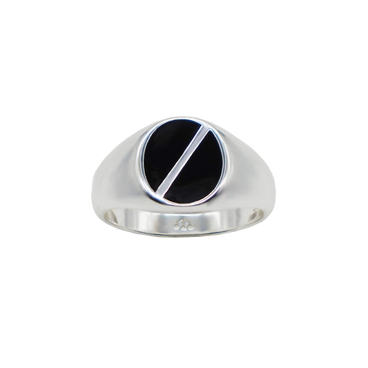 PAWNSHOP SIGNATURE STRIPE SIGNET RING