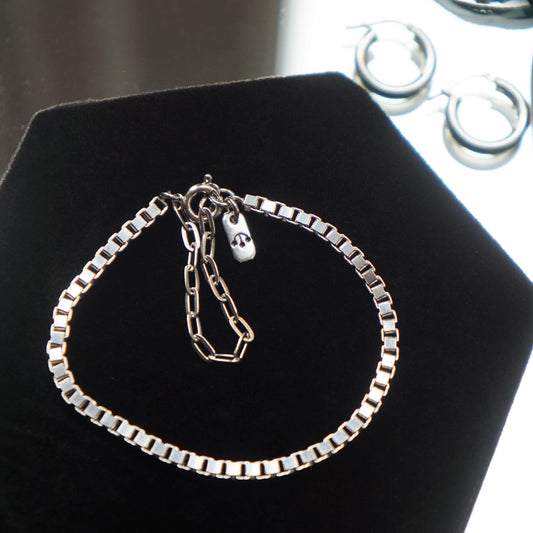 PAWNSHOP SIGNATURE BOX CHAIN BRACELET