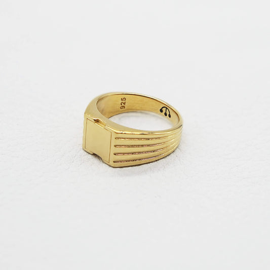 PAWNSHOP SIGNATURE SQUARE SIGNET RING